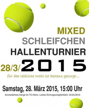 Mixed Schleifchen Hallenturnier 2015